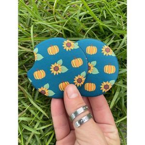Pumpkins & Sunflowers Neoprene Car Coaster 2 Pack